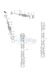 DF 115 drawing Camshaft