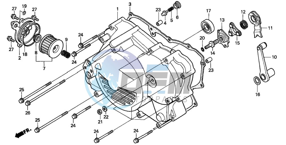 FRONT CRANKCASE COVER