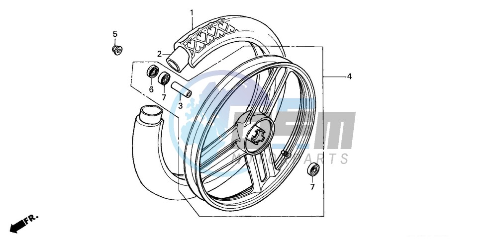 FRONT WHEEL