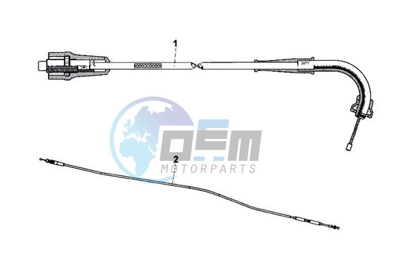 THROTTLE CABLE