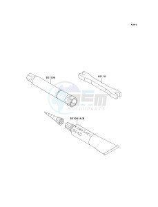 KX 450 D [KX450F] (D6F) D6F drawing OWNERS TOOLS