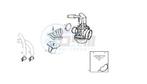 GP1 OPEN - 50 CC VTHPR1B1A EU2 drawing CARBURETOR