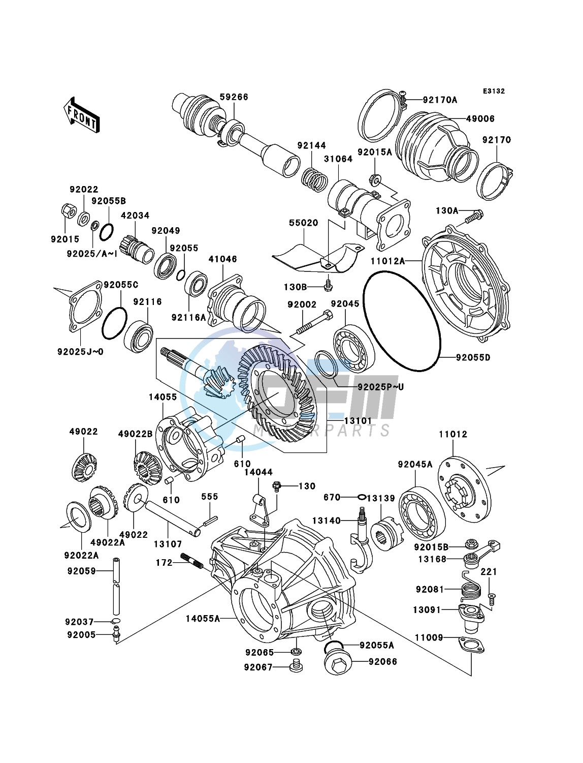 Drive Shaft/Final Gear