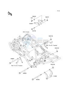 KEF 300 B [LAKOTA SPORT] (B1-B3) [LAKOTA 300 SPORT] drawing ENGINE MOUNT