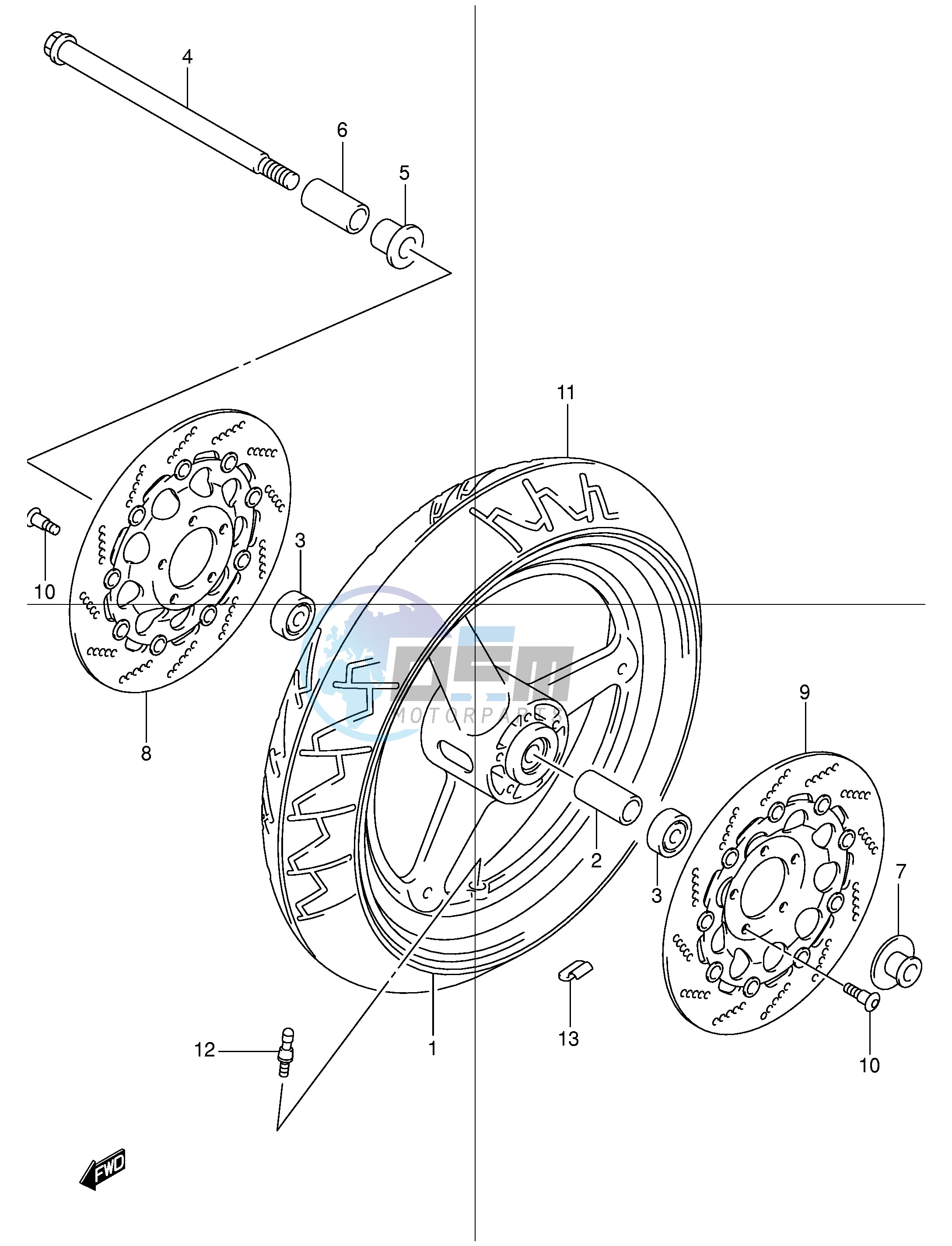 FRONT WHEEL