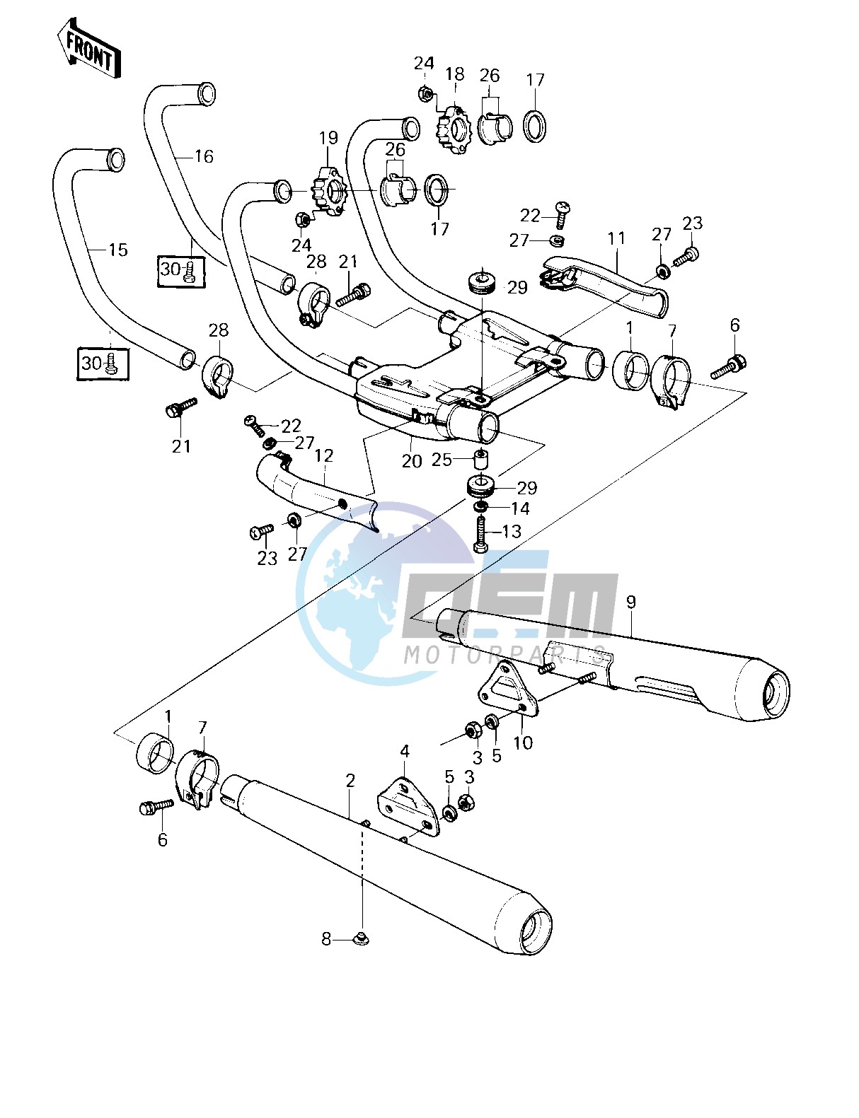 MUFFLERS -- 80 D3- -