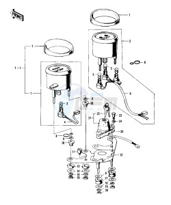 F9 A (-A) 350 drawing METERS_IGNITION SWITCH -- F9- -