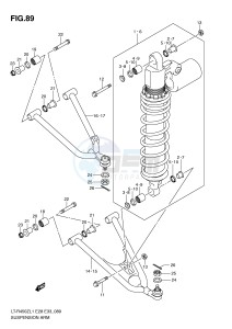 LT-R450 (E28-E33) drawing SUSPENSION ARM (LT-R450ZL1 E33)