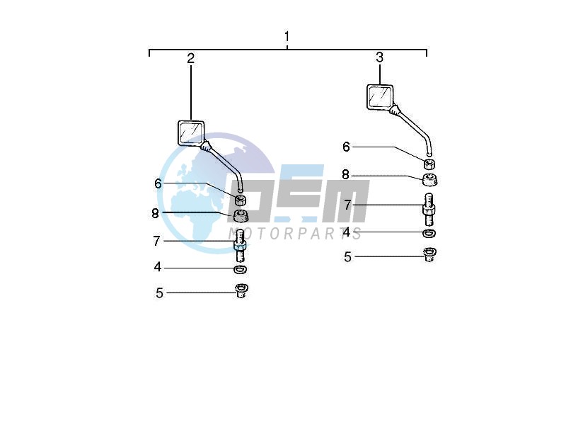 Driving mirror/s