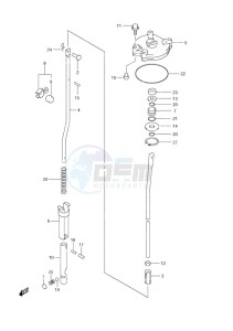 DF 60 drawing Shift Rod