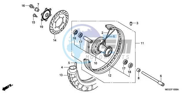 FRONT WHEEL