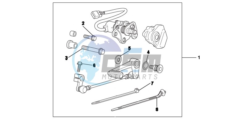 KIT DCT PEDAL SHIFT