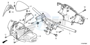 SH300D SH300i UK - (E) drawing HANDLE PIPE/ HANDLE COVER