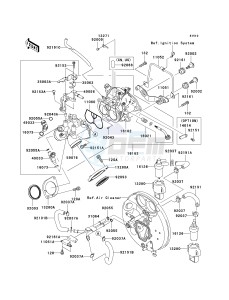 VN 1600 A [VULCAN 1600 CLASSIC] (A6F-A8FA) A6F drawing THROTTLE