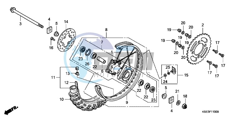 REAR WHEEL