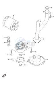 DF 140A drawing Oil Pump