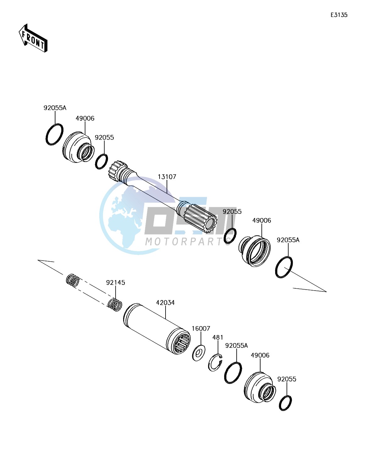 Drive Shaft-Propeller