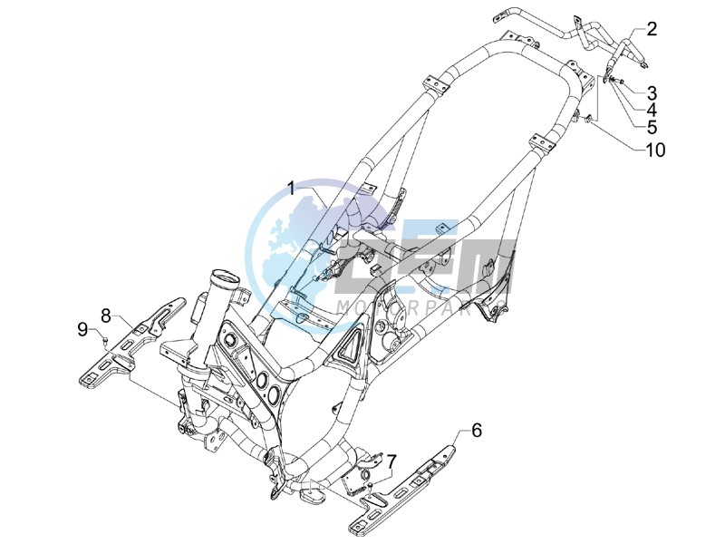 Frame bodywork