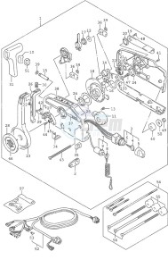 DF 25A drawing Opt: Remote Control