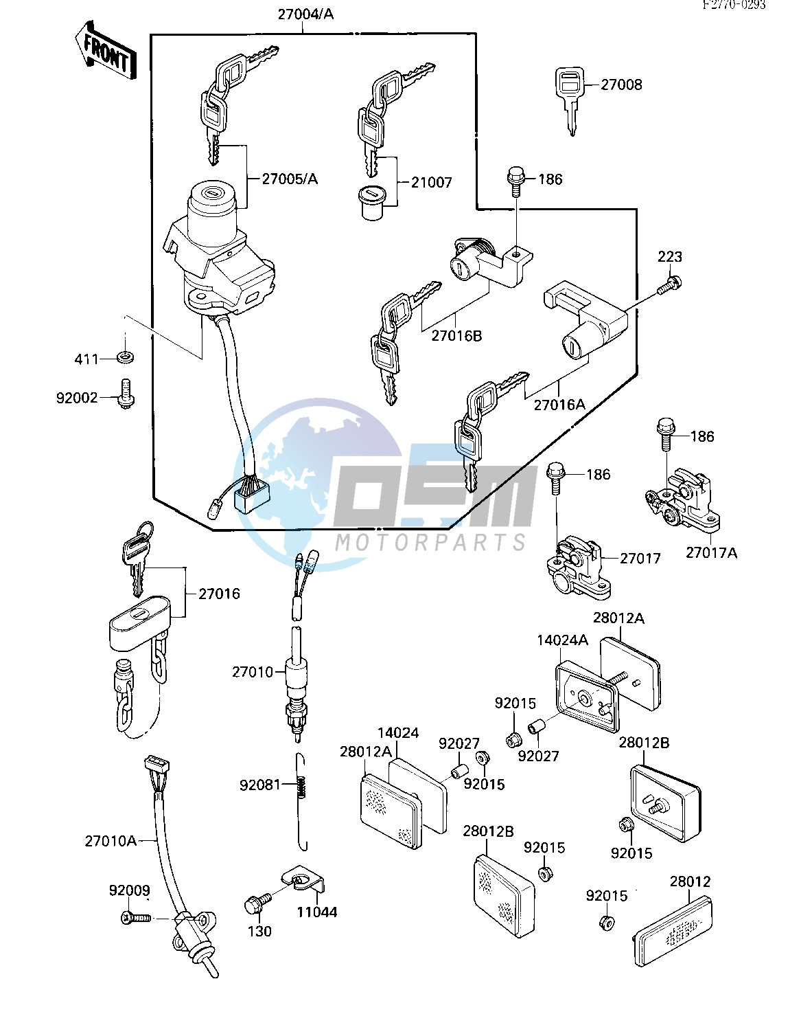 IGNITION SWITCH_LOCKS_REFLECTORS