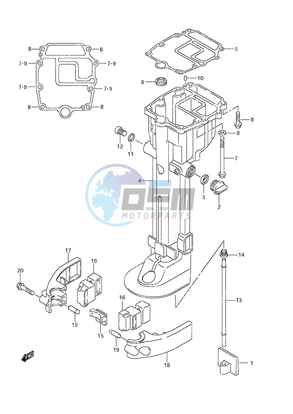 Drive Shaft Housing