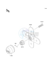 KVF 750 C [BRUTE FORCE 750 4X4I] (C6F-C7F) C7F drawing REAR HUB