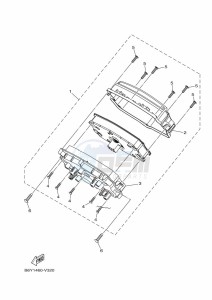 GPD125-A NMAX 125 (BAL3) drawing FRONT FORK