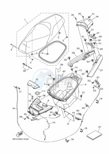 MWS125-A TRICITY 125 (BR7G) drawing SEAT