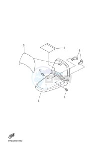 PW50 (2SA2 2SA3) drawing FRONT FENDER