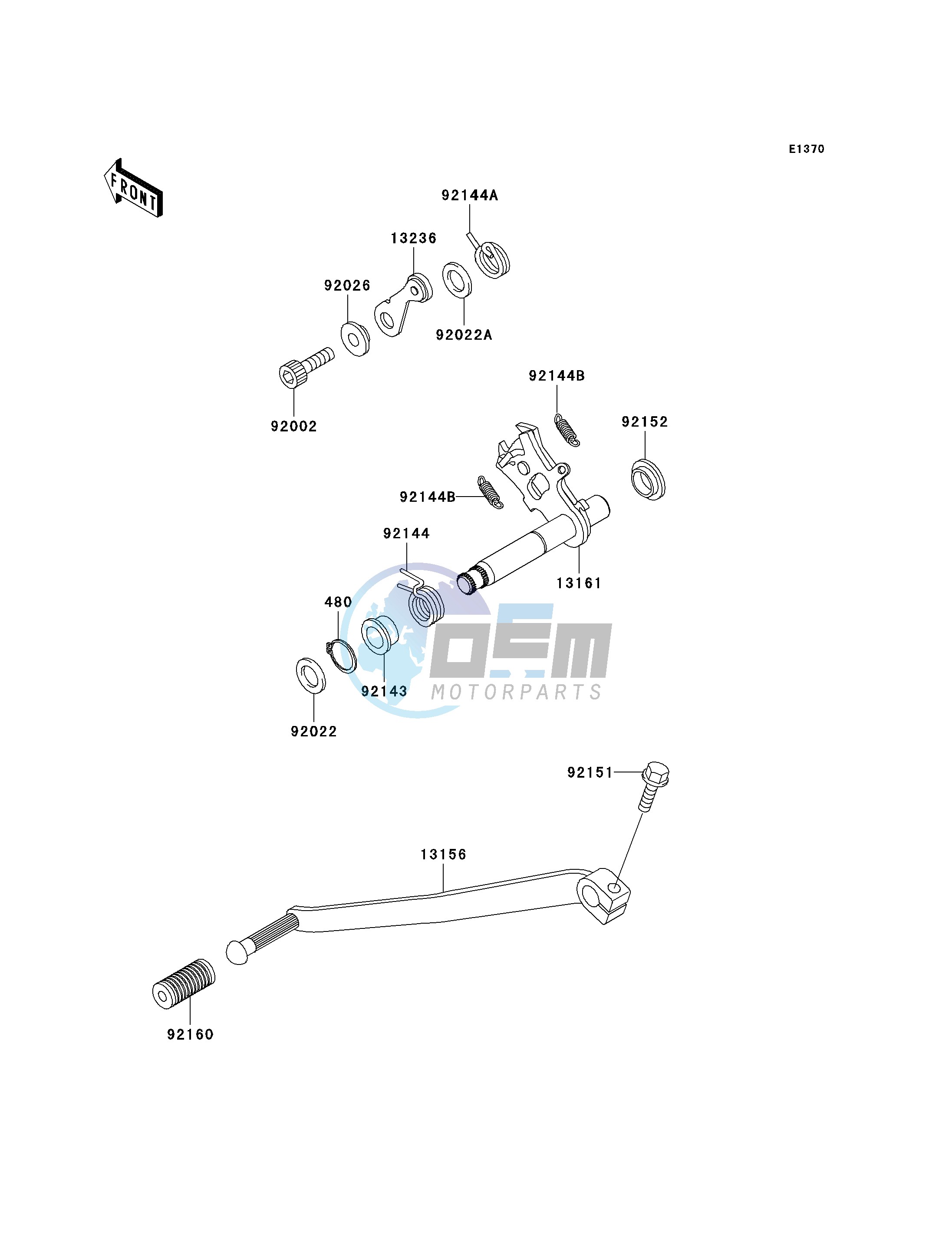 GEAR CHANGE MECHANISM