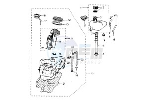 ELYSTAR - 125 cc drawing FUEL TANK