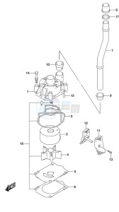 DF 150 drawing Water Pump