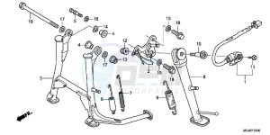 CBF1000FC CBF1000F E drawing STAND