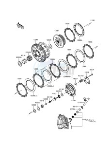 NINJA_ZX-6R ZX636EDF FR GB XX (EU ME A(FRICA) drawing Clutch