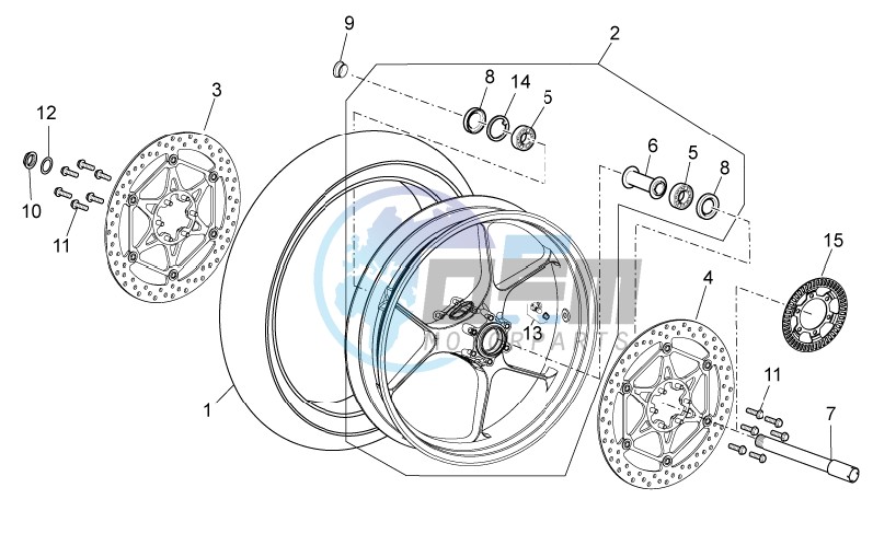 Front wheel