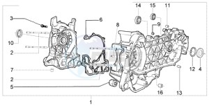 LX 125 drawing Crankcase