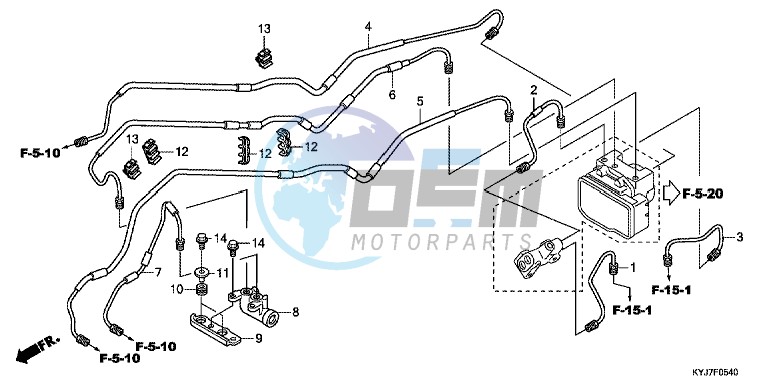 BRAKE PIPE