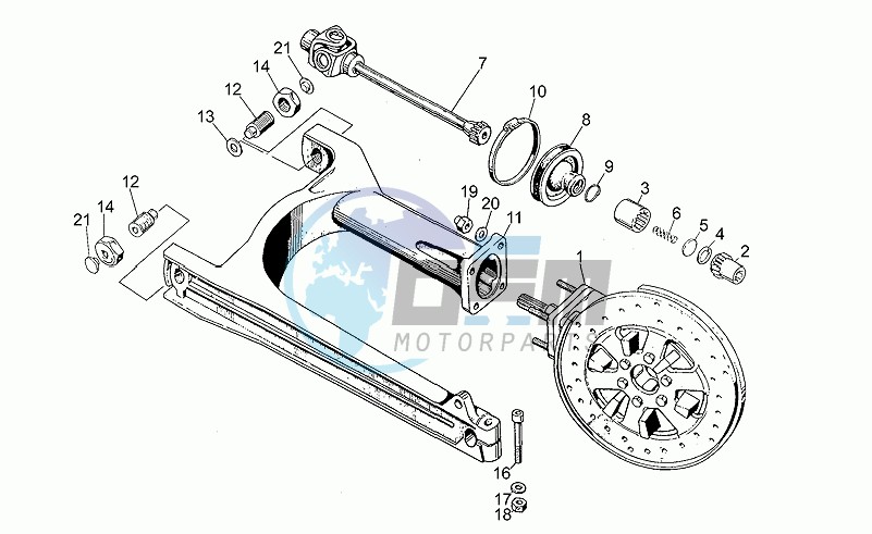 Swing arm