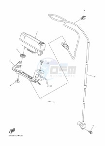 WR250F (BAKD) drawing METER