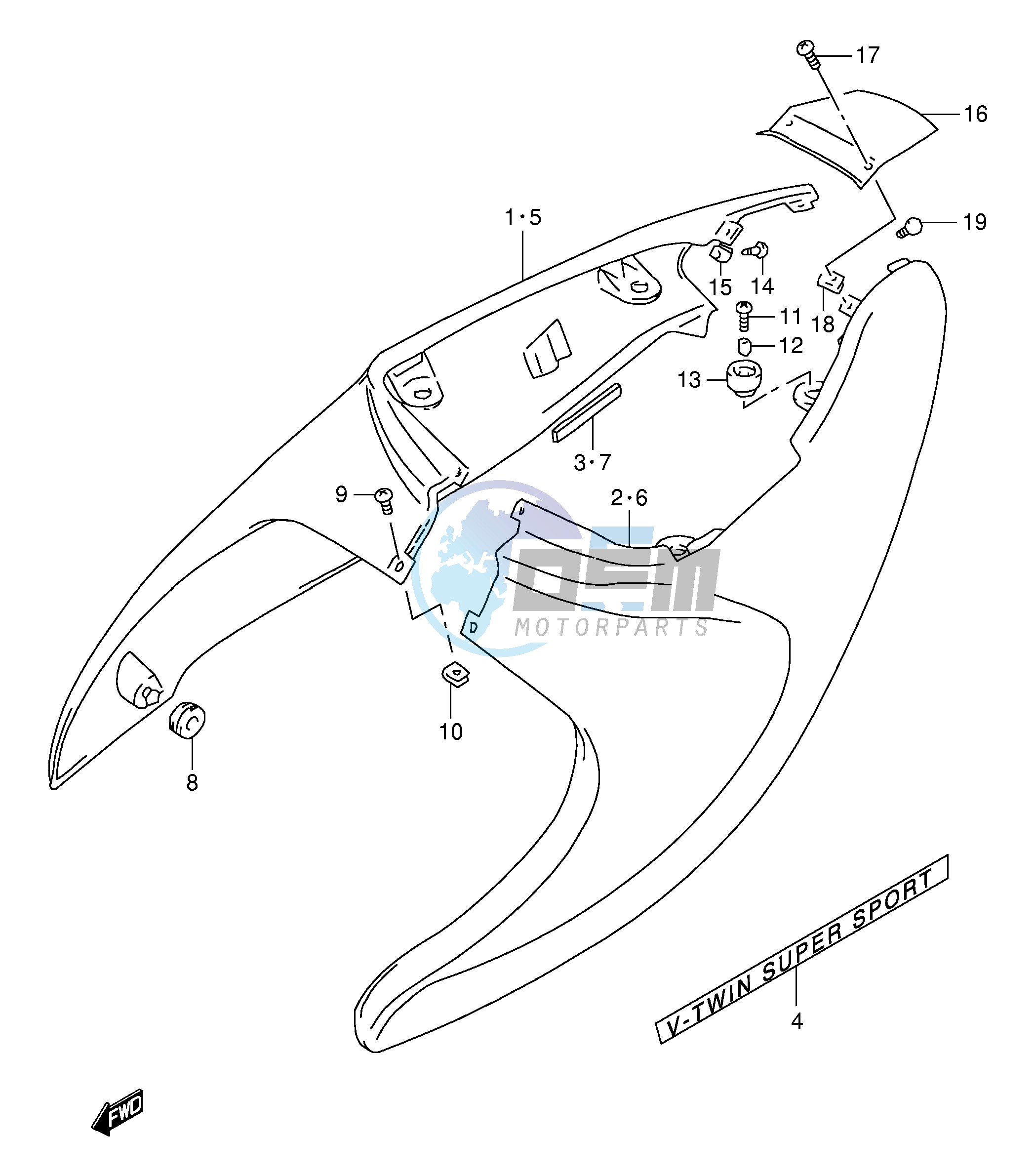 FRAME COVER (MODEL X)