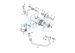 WR F 450 drawing OIL PUMP