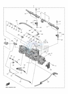 YZF1000 YZF-R1 (B3LG) drawing INTAKE 2