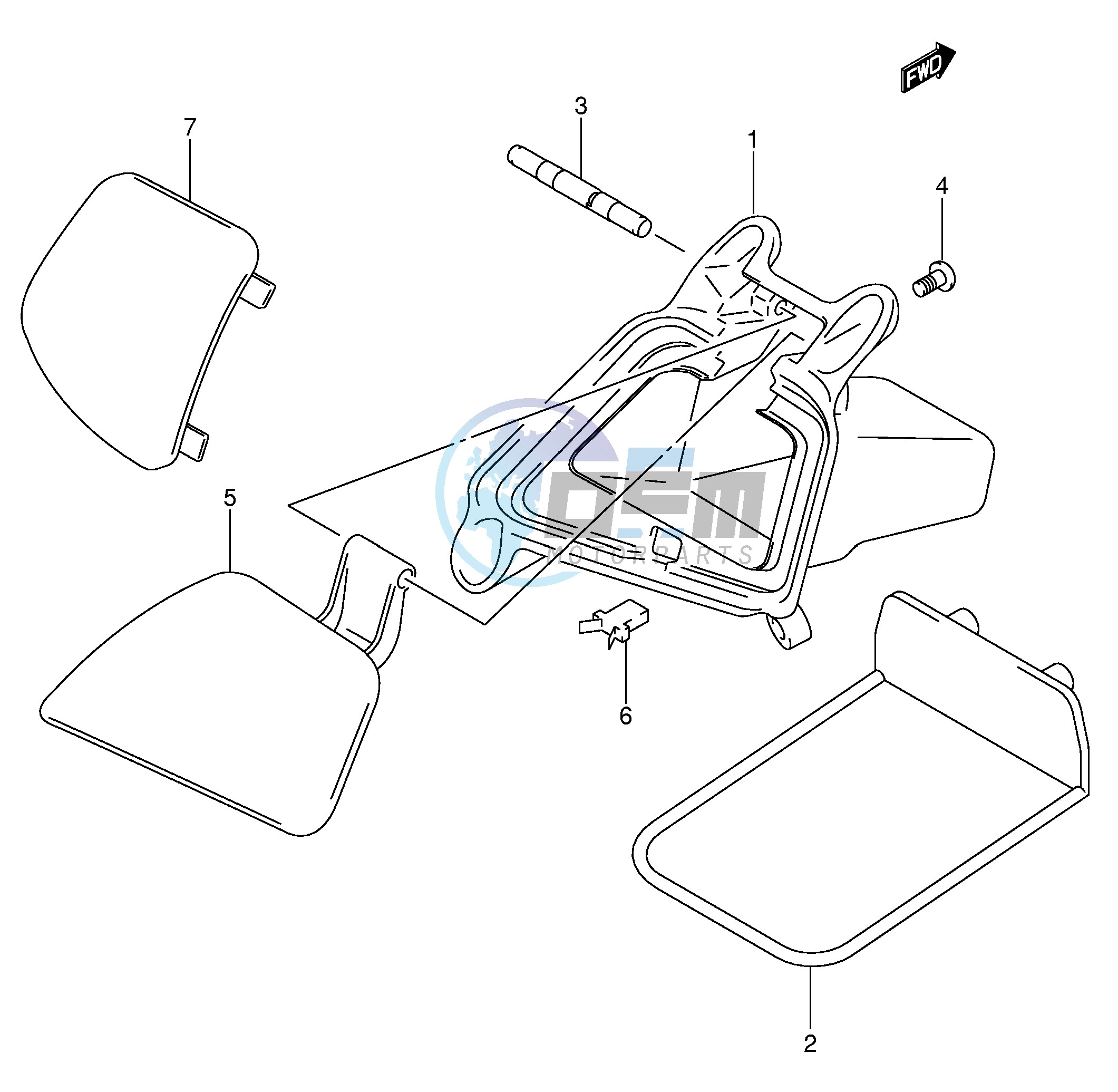 UPPER BOX (MODEL X Y)