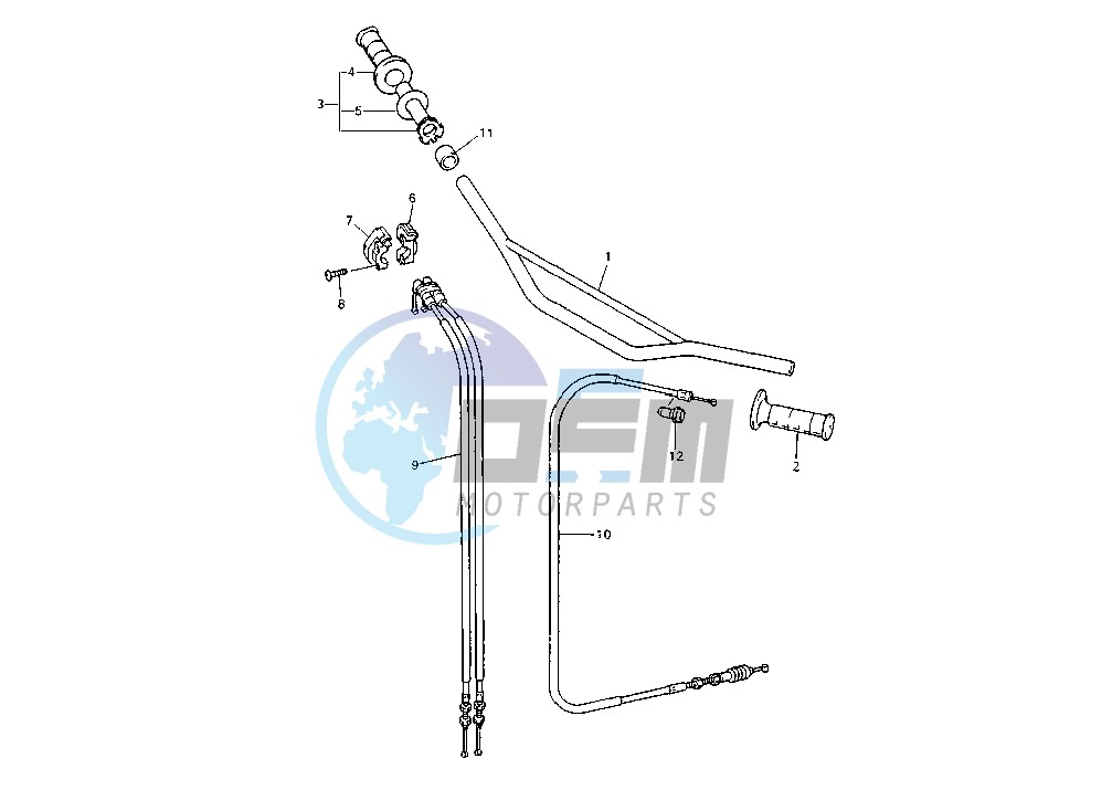 STEERING HANDLE -CABLE