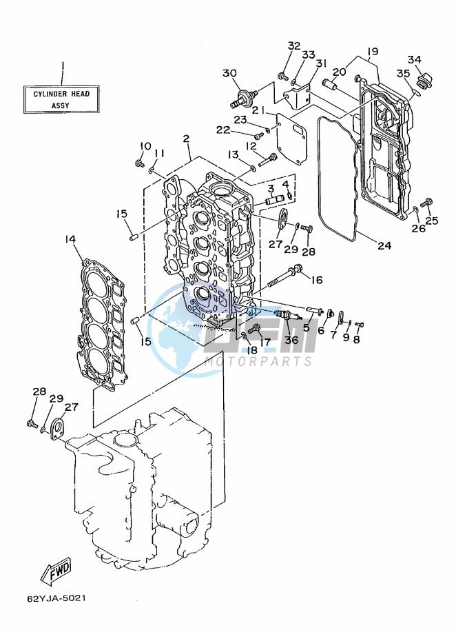 CYLINDER--CRANKCASE-2