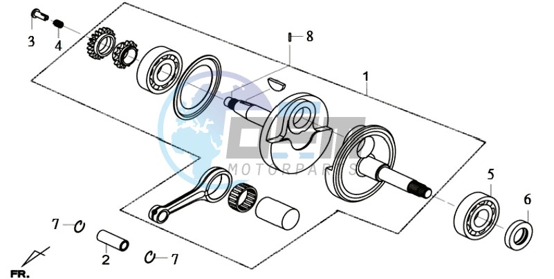 CRANKSHAFT  / PISTON / PISTON RING