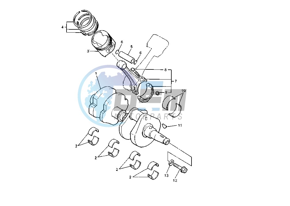 CRANKSHAFT PISTON