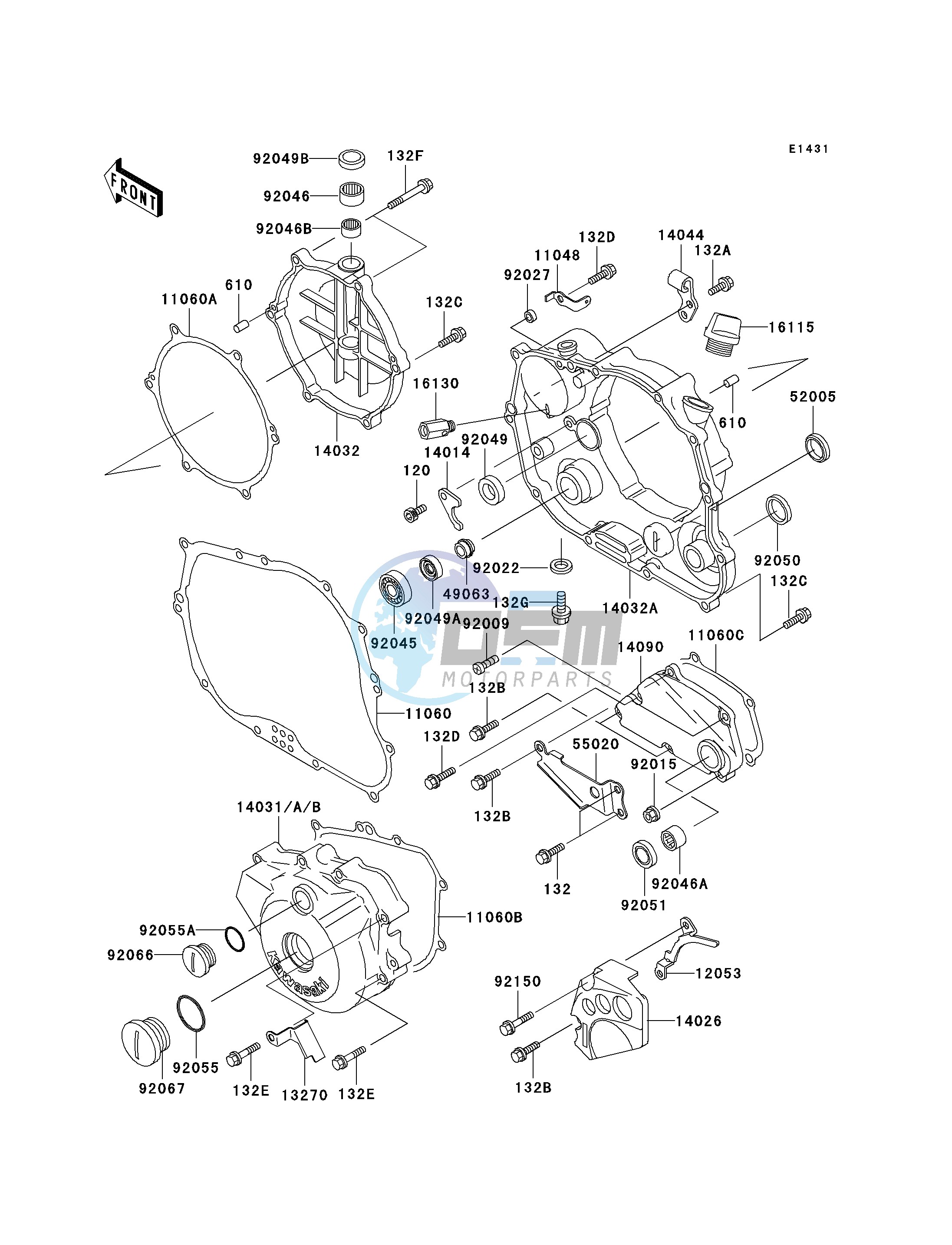 ENGINE COVER-- S- -