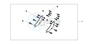 VT1100D2 drawing BACKREST STAY