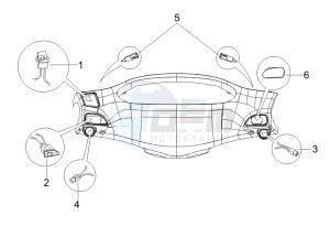 Typhoon 50 drawing Selectors - Switches - Buttons